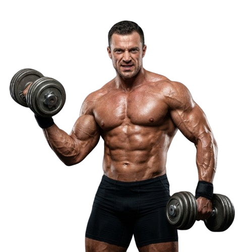 Muscular Bodybuilder Cutout