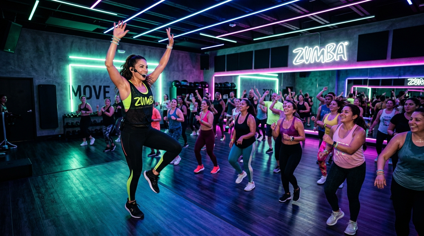Sky Fitness Zumba Class Studio